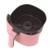 Jocca Heißluftfritteuse 3, 8L in ROSA mit 1450W Airfryer LED Touch 8 Programme