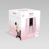 Jocca Heißluftfritteuse 3, 8L in ROSA mit 1450W Airfryer LED Touch 8 Programme