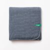 Wohndecke NEUTRAL blau Baumwolle (recycelt) B/L: ca. 140x190 cm