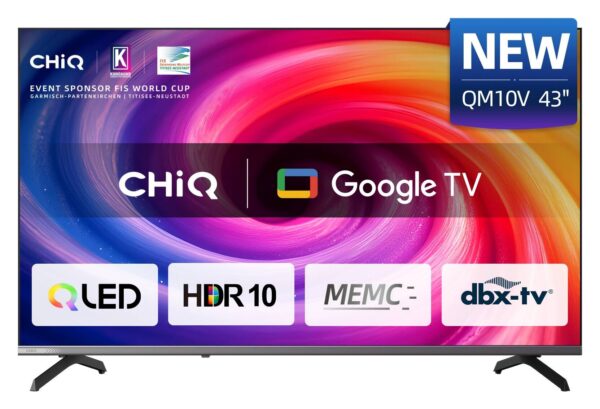 CHiQ QLED-Fernseher U43QM10V B/H: ca. 96x61 cm CHiQ QLED-Fernseher U43QM10V B/H: ca. 96x61 cm