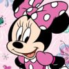 Disney Minnie Mouse Mikroflanelldecke – 100x150 cm, weich & warm
