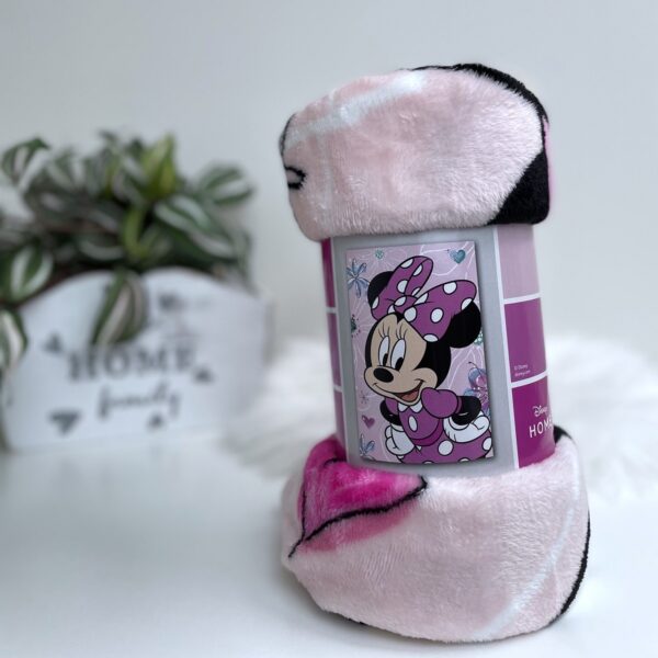 Disney Minnie Mouse Mikroflanelldecke – 100x150 cm, weich & warm