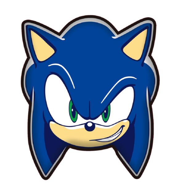 8592753037294-1 COFI 1453 Sonic the Hedgehog Dekokissen – Beidseitig bedrucktes Kissen