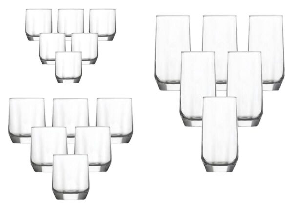 HermiaConcept Gläserset Daisy 18-tlg. transparent HermiaConcept Gläserset Daisy 18-tlg. transparent