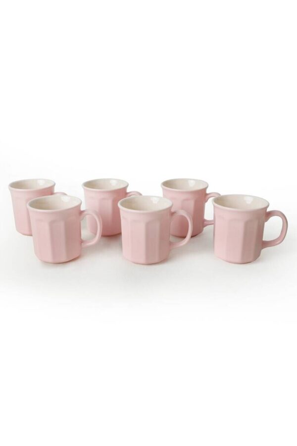 HermiaConcept Kaffeebecher 6-tlg. rosa Keramik 6 tlg. HermiaConcept Kaffeebecher 6-tlg. rosa Keramik 6 tlg.