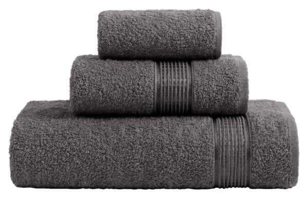 Mijolnir Frottier-Set anthrazit Baumwolle B/T/L: ca. 30x50x30 cm