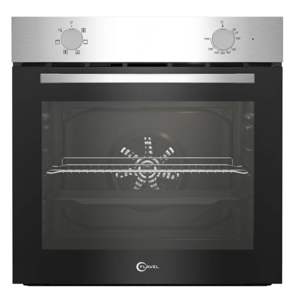FLAVEL Einbaubackofen FLIE22000RX Edelstahl B/H/T: ca. 59,4x59,5x56,7 cm