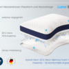 Arga Home AH Luna Soft Komfortkissen mit Visco und Soft – Schaum – 70x46 cm