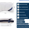 Arga Home AH Luna Soft Komfortkissen mit Visco und Soft – Schaum – 70x46 cm