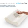 Arga Home AH Ortho Comfort Visco – Memory Nackenstützkissen – 51x42 cm