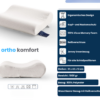 Arga Home AH Ortho Comfort Visco – Memory Nackenstützkissen – 51x42 cm