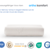 Arga Home AH Ortho Comfort Visco – Memory Nackenstützkissen – 51x42 cm