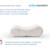 Arga Home AH Ortho Comfort Visco – Memory Nackenstützkissen – 51x42 cm