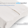Arga Home AH Ortho Comfort Visco – Memory Nackenstützkissen – 51x42 cm