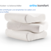 Arga Home AH Ortho Comfort Visco – Memory Nackenstützkissen – 51x42 cm