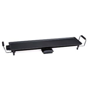 alpina Elektro-Tischgrill schwarz Metall B/L: ca. 70x23 cm