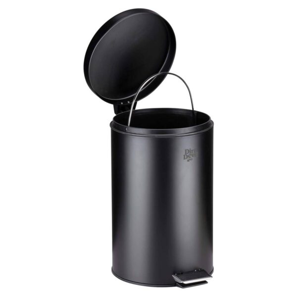 Dirt Devil Treteimer schwarz Stahl H: ca. 40 cm Dirt Devil Treteimer schwarz Stahl H: ca. 40 cm