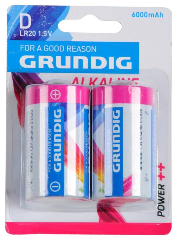 Grundig Batterie D/Mono (LR20) 2er Pack
