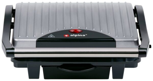 Kontaktgrill schwarz B/H/L: ca. 11,5x29,5x32,5 cm