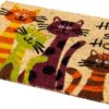 Fußmatte Kokos Cats Multi B/L: ca. 40x60 cm Fußmatte Kokos Cats Multi B/L: ca. 40x60 cm