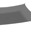 PLATINUM Sonnensegel Coolfit grau Polyethylen B/H/L: ca. 360x1x360 cm