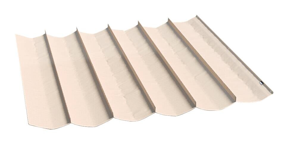 PLATINUM Faltsonnensegel Coolfit altweiß Polyethylen B/H/L: ca. 400x1x290 cm