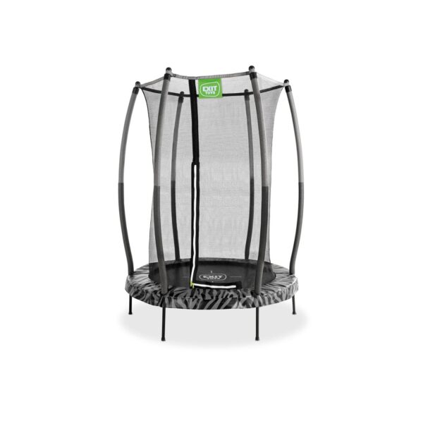 Exit Toys EXIT Tiggy junior Trampolin mit Sicherheitsnetz ø140cm – schwarz/grau