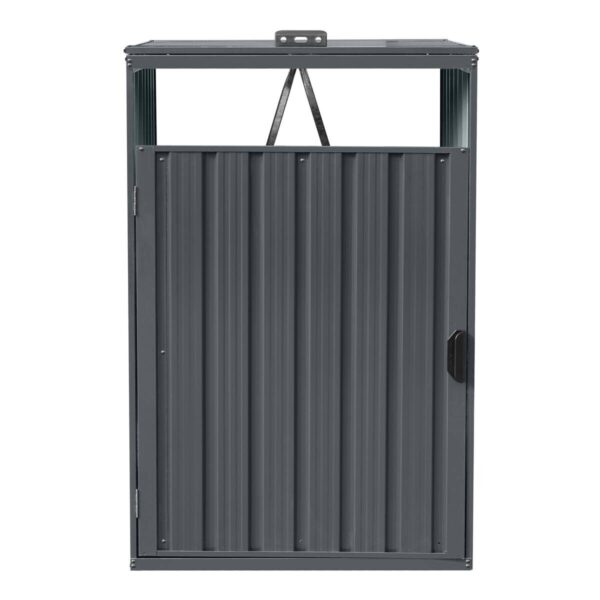 AXI Outdoor Living Mülltonnenbox Owen anthrazit B/H/L: ca. 80x122x80 cm