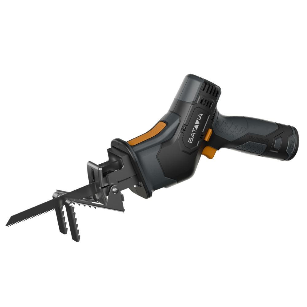 Batavia 12V Säbelsäge 2.0 SET mit 1 x 2ah Akku und 1 x USB – C Ladekabel