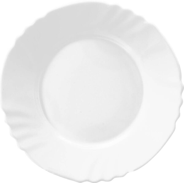 Bormioli Dessertteller weiß Opal-Hartglas D: ca. 20 cm Bormioli Dessertteller weiß Opal-Hartglas D: ca. 20 cm