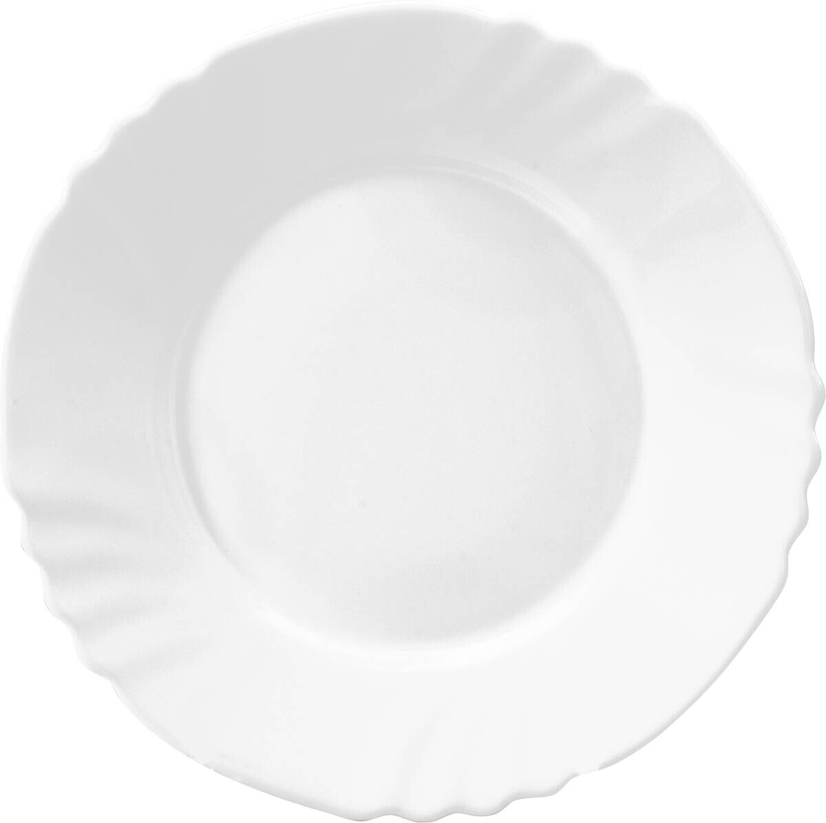 Bormioli Dessertteller weiß Opal-Hartglas D: ca. 20 cm