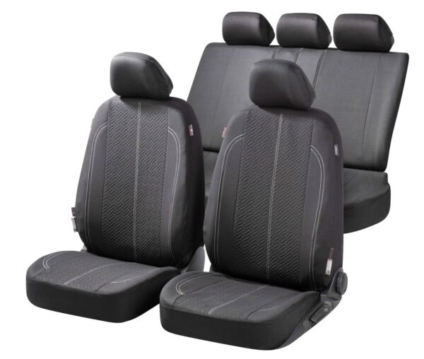 9001778118547-1 Walser Autositzbezug Tratto schwarz