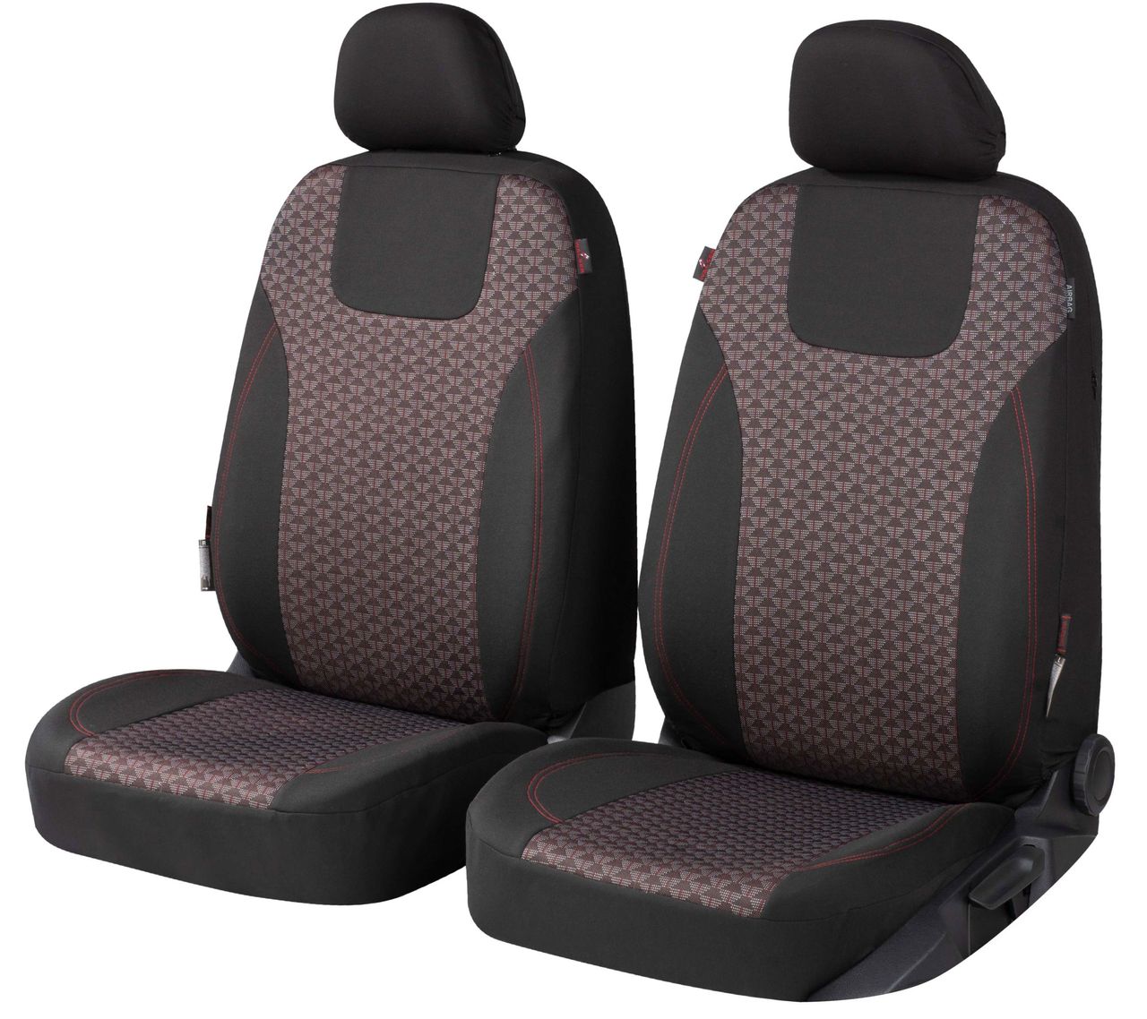 Walser Autositzbezug Redring rot – schwarz