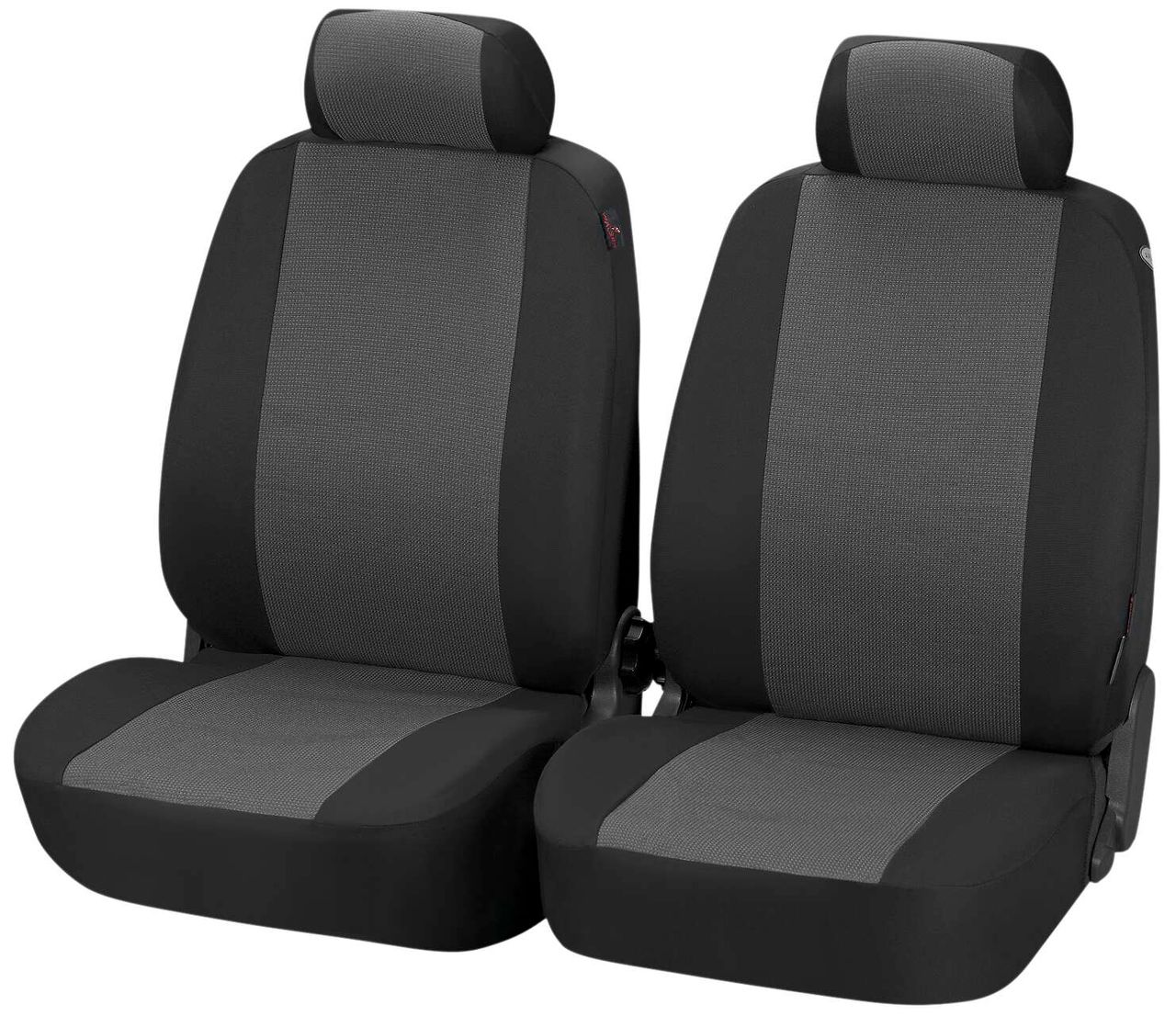 Walser Autositzbezug Pineto schwarz – grau