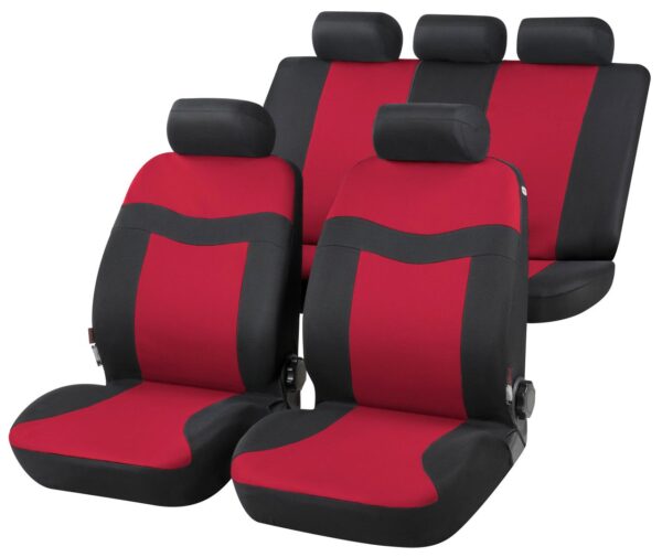 Walser Autositzbezug Rockford rot