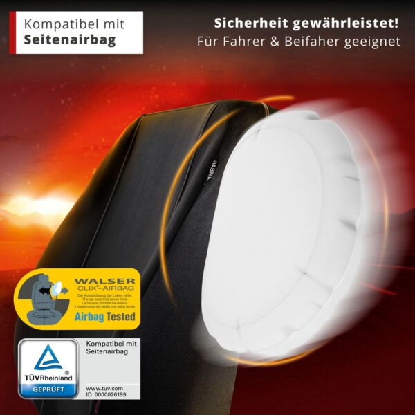 9001778135568-4 Walser Autositzbezug Modulo schwarz