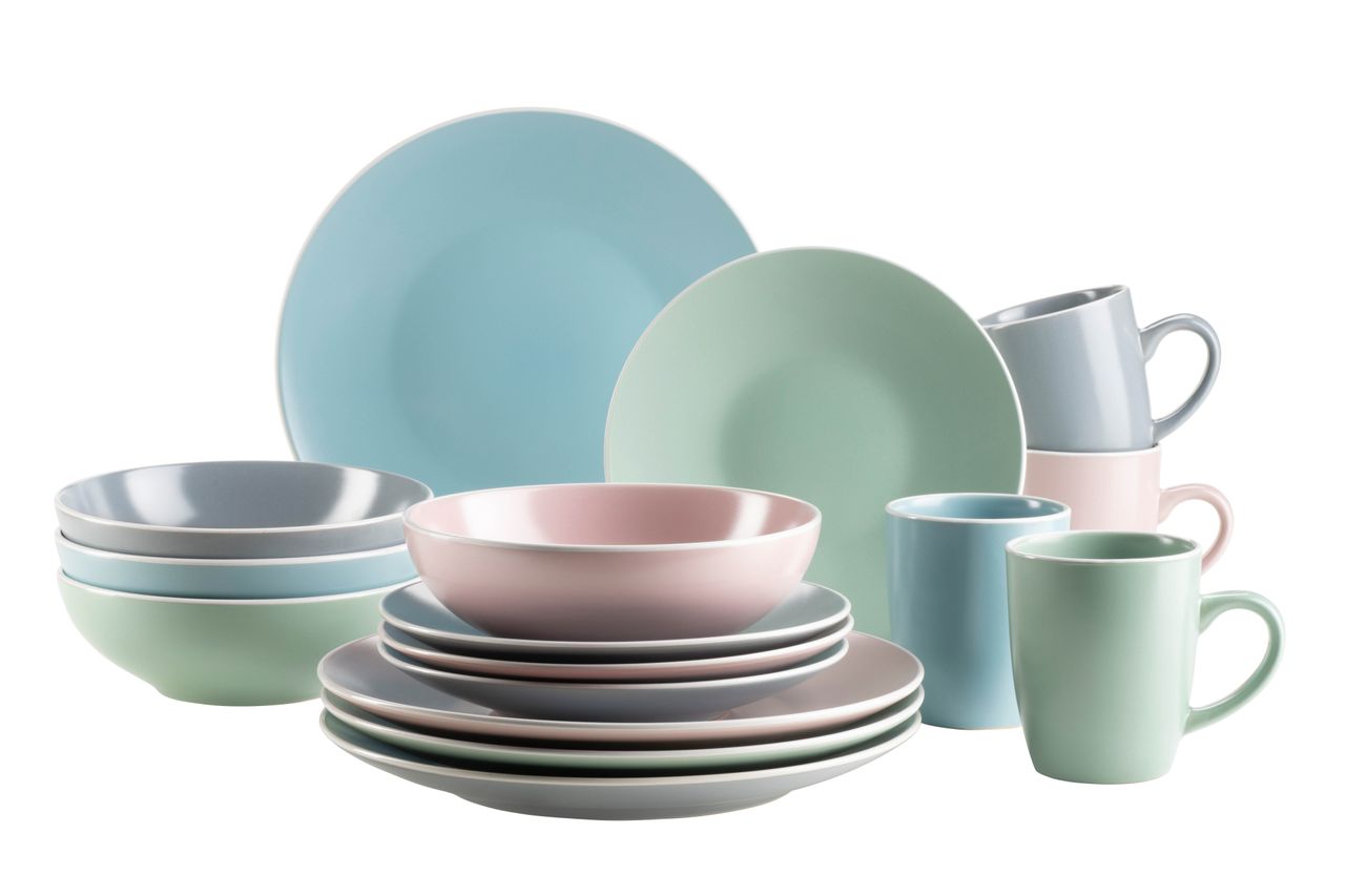 Mäser Serie Elissa II, kombiservice 16 teilig für 4 Personen