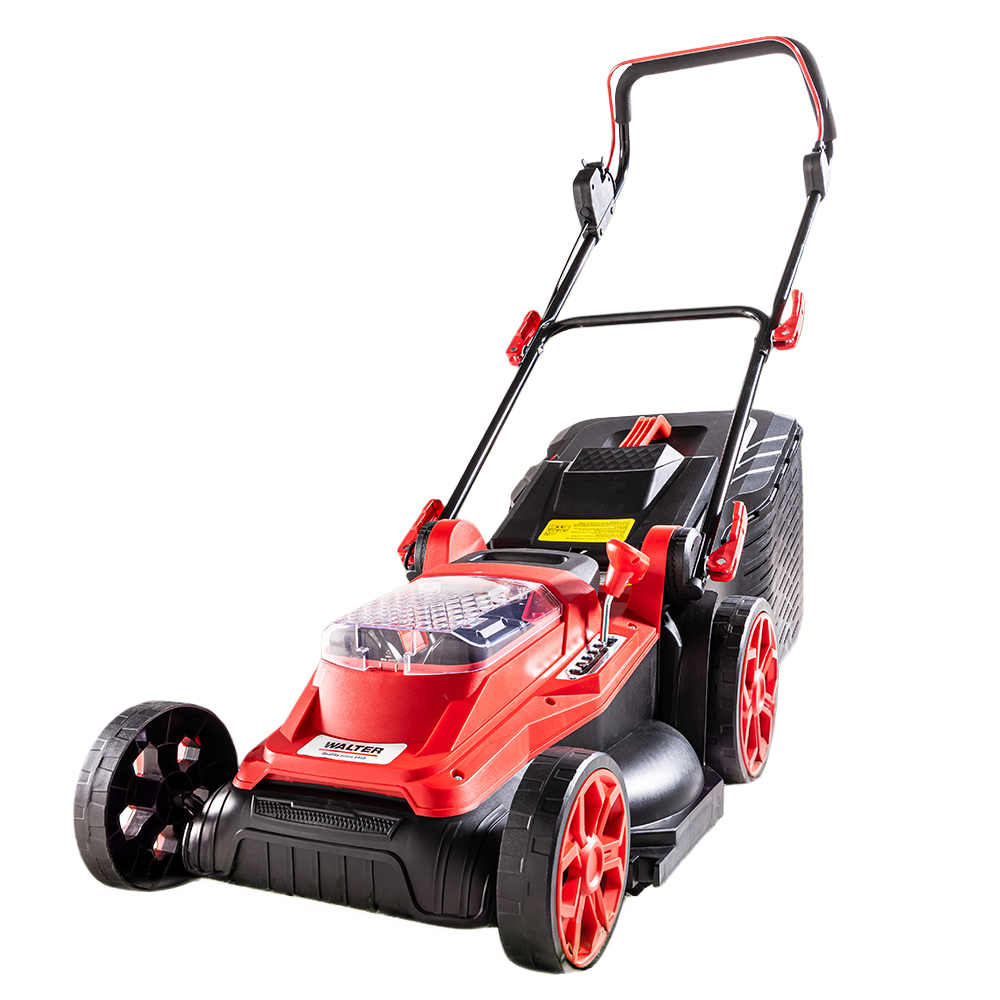 Walter Li – Ionen Brushless Akku – Rasenmäher inkl. 2 x 40 V Akkus