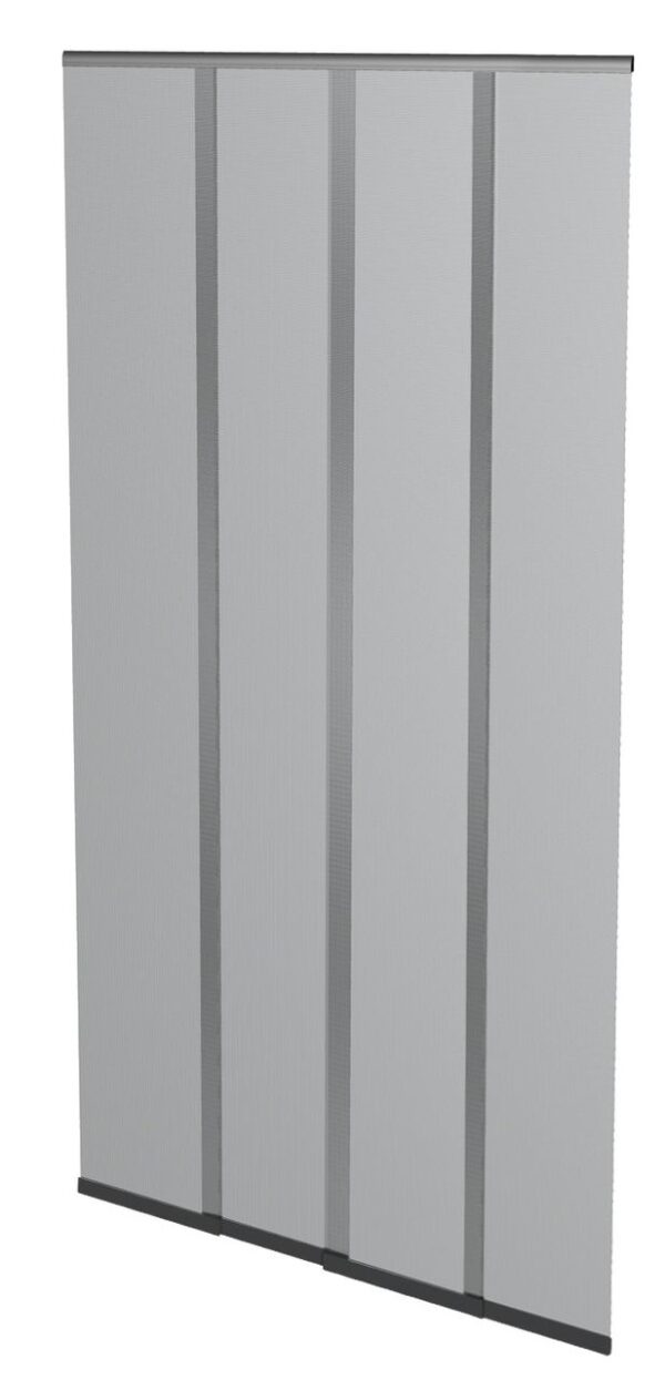 Powertec Plus Fliegengitter Türvorhang 100x220cm Anthrazit