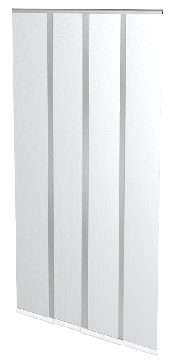 Powertec Plus Fliegengitter Türvorhang 100x220cm Weiß