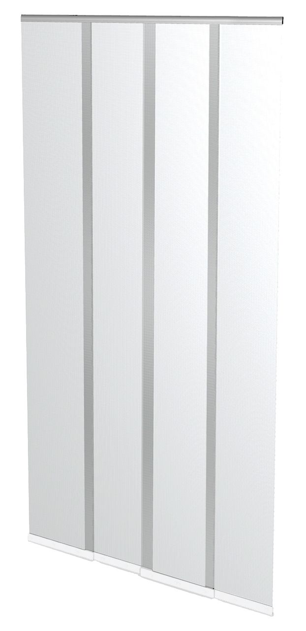 Powertec Plus Fliegengitter Türvorhang 100x220cm Weiß
