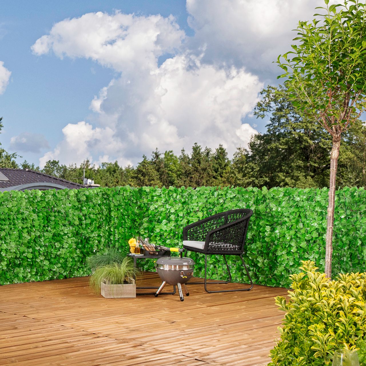 Powertec Sichtschutzhecke Labrusca 100x300cm