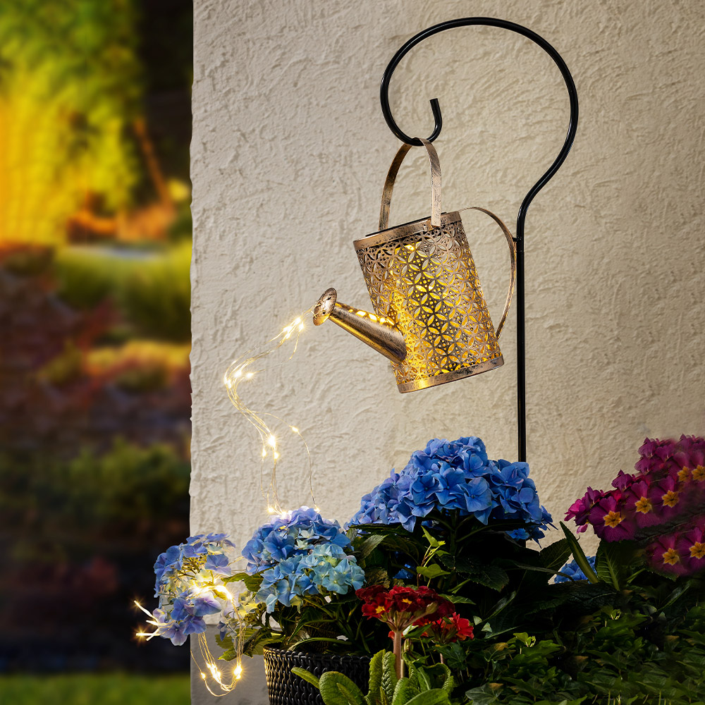 I-GLOW LED – Solar – Gießkanne – Warmweiß