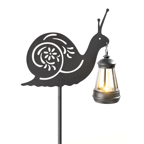 I-GLOW LED – Solar – Gartenlaterne Schnecke