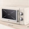 SILVA HOMELINE Mikrowelle, 700 W, 20 L, Beige