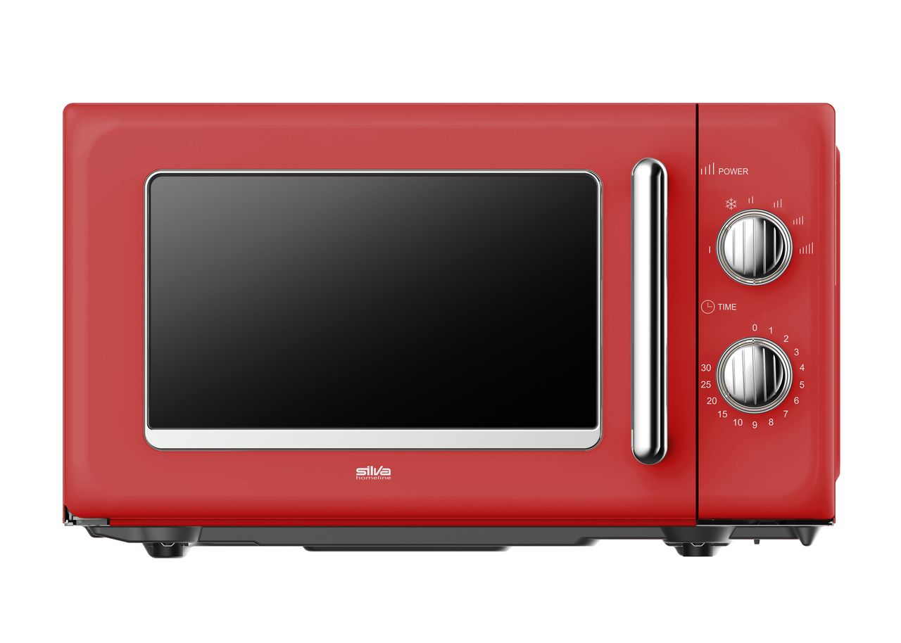 SILVA HOMELINE Mikrowelle, 700 W, 20 L, Rot