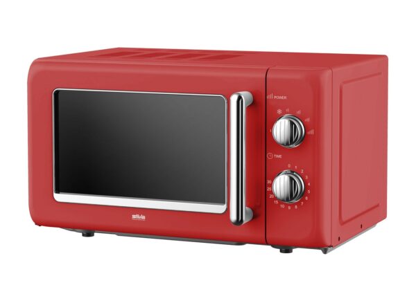 SILVA HOMELINE Mikrowelle, 700 W, 20 L, Rot