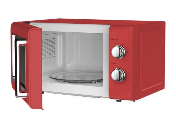 SILVA HOMELINE Mikrowelle, 700 W, 20 L, Rot
