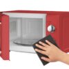 SILVA HOMELINE Mikrowelle, 700 W, 20 L, Rot