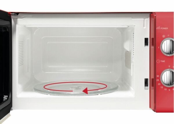 SILVA HOMELINE Mikrowelle, 700 W, 20 L, Rot